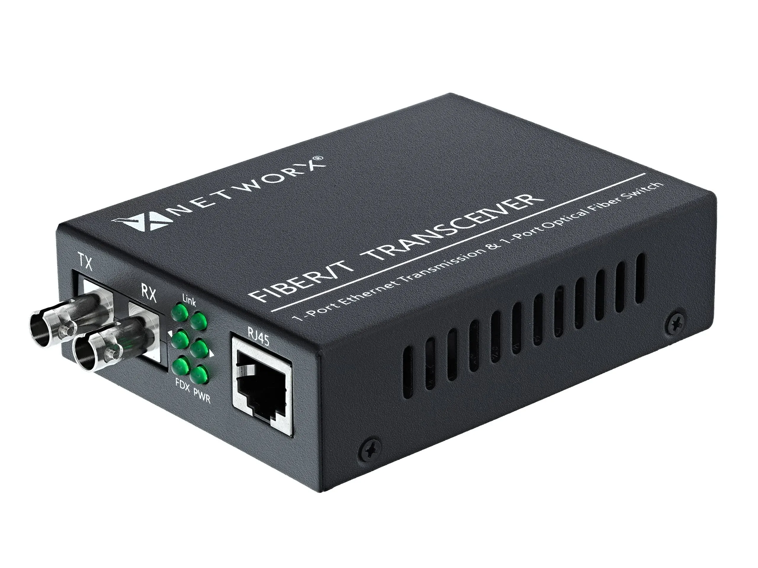 Gigabit Ethernet Fiber Media Converter - UTP to 1000Base-LX - ST Multimode, 5...