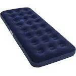 Bestway Comfort Quest Flocked Air Bed - 185 x 76 x 22 cm Single Blue