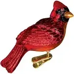 Old World Christmas Resting Cardinal Ornament