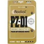 Radial Engineering PZ-DI Acoustic/Orche<wbr/>stral Instrument Active Direct Box