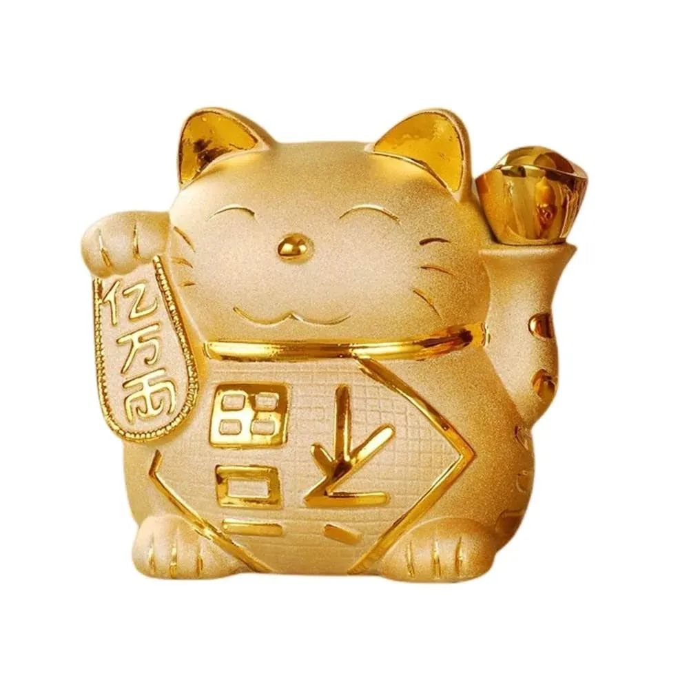 Lucky Cat Money Bank, Piggy Bank for Kids, Coin Bank for Girls and Boys,Animal Ornament Practical Gifts for Birthday, Christmas, Baby Shower