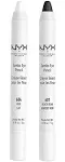 2 NYX Jumbo Eye Pencil - Set (604,601)Milk,Black Bean