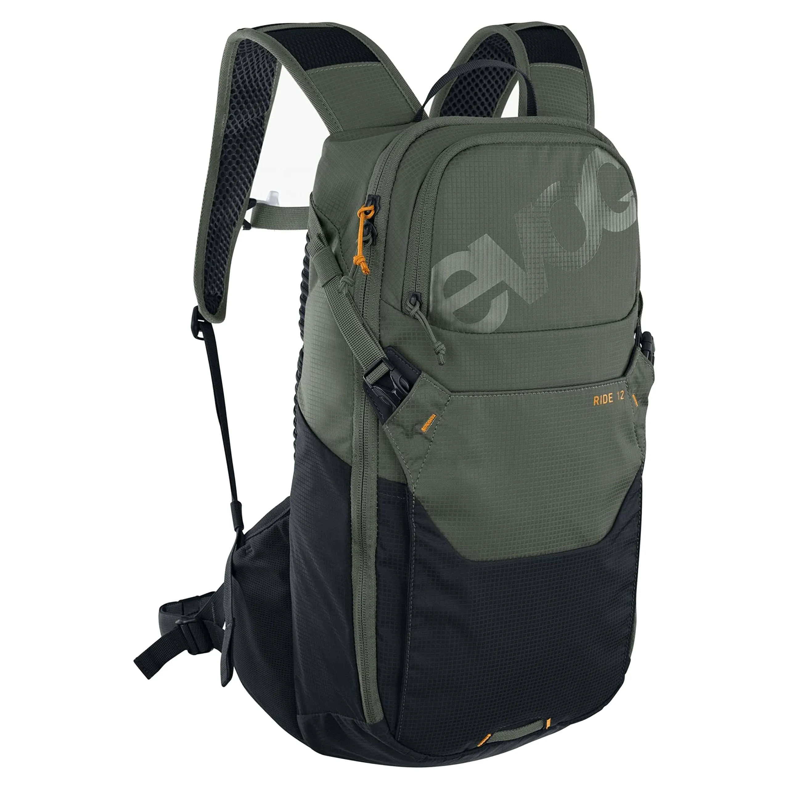 Evoc Ride 12L Backpack + 2L Bladder Dark Olive/Black, One Size