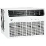 GE 550-sq ft Window Air Conditioner with Remote (115-Volt, 12000-BTU) Wi-Fi Enabled in White | AWFS12WWL