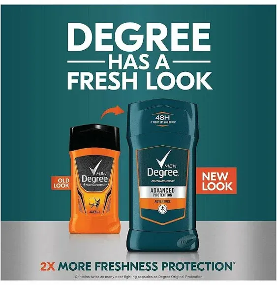 Degree Sport Defense Advanced Protection Antiperspirant Deodorant Stick, 2.7 oz ...