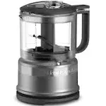 KitchenAid 3.5 Cup Mini Food Processor - KFC3516 - Light Silver