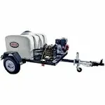 Simpson 95002 Trailer Pressure Washer, 4200 psi, 4.0 GPM