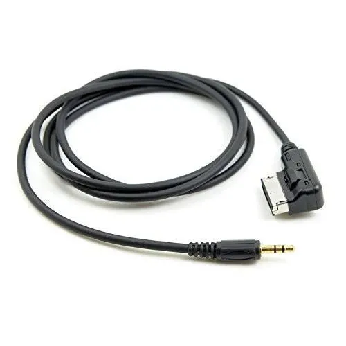 Chenyang Stereo 3.5mm to Media in AMI MDI Audio Aux Adapter Cable for X164 X166 W204 X204 W176 W207 A207 C207 W211 W218 W212 Car & Phone