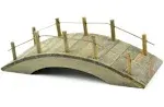 Touch of Nature Mini Fairy Garden Wooden Bridge, 1.8 by 3.9-Inch, Wood