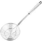 Hiware Solid Stainless Steel Spider Strainer Skimmer Ladle, Kitchen Utensils