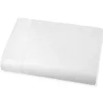 Grand Estate Hotel 100% Cotton 265 TC Super-Soft Flat Sheet Set, White - Twin - 3 Pack-White