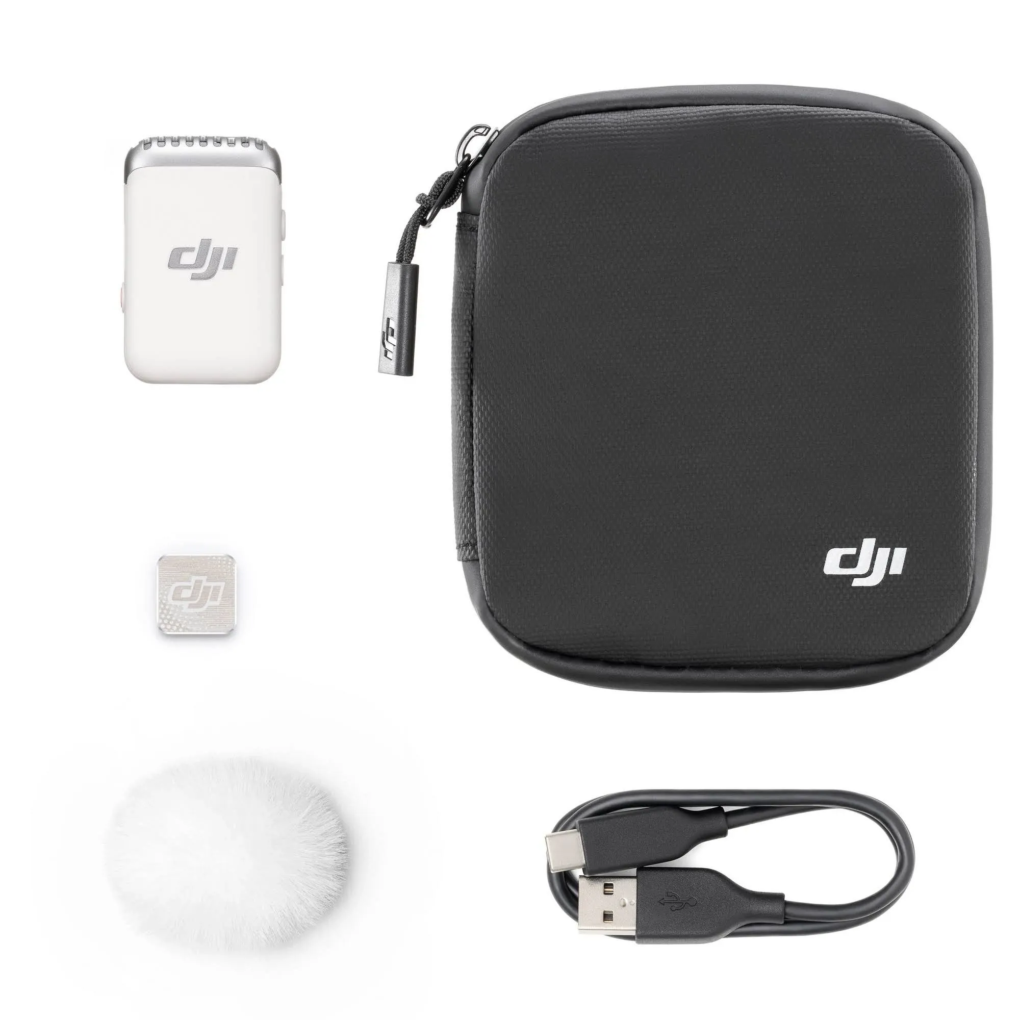 DJI Mic 2 Transmitter (Pearl White)