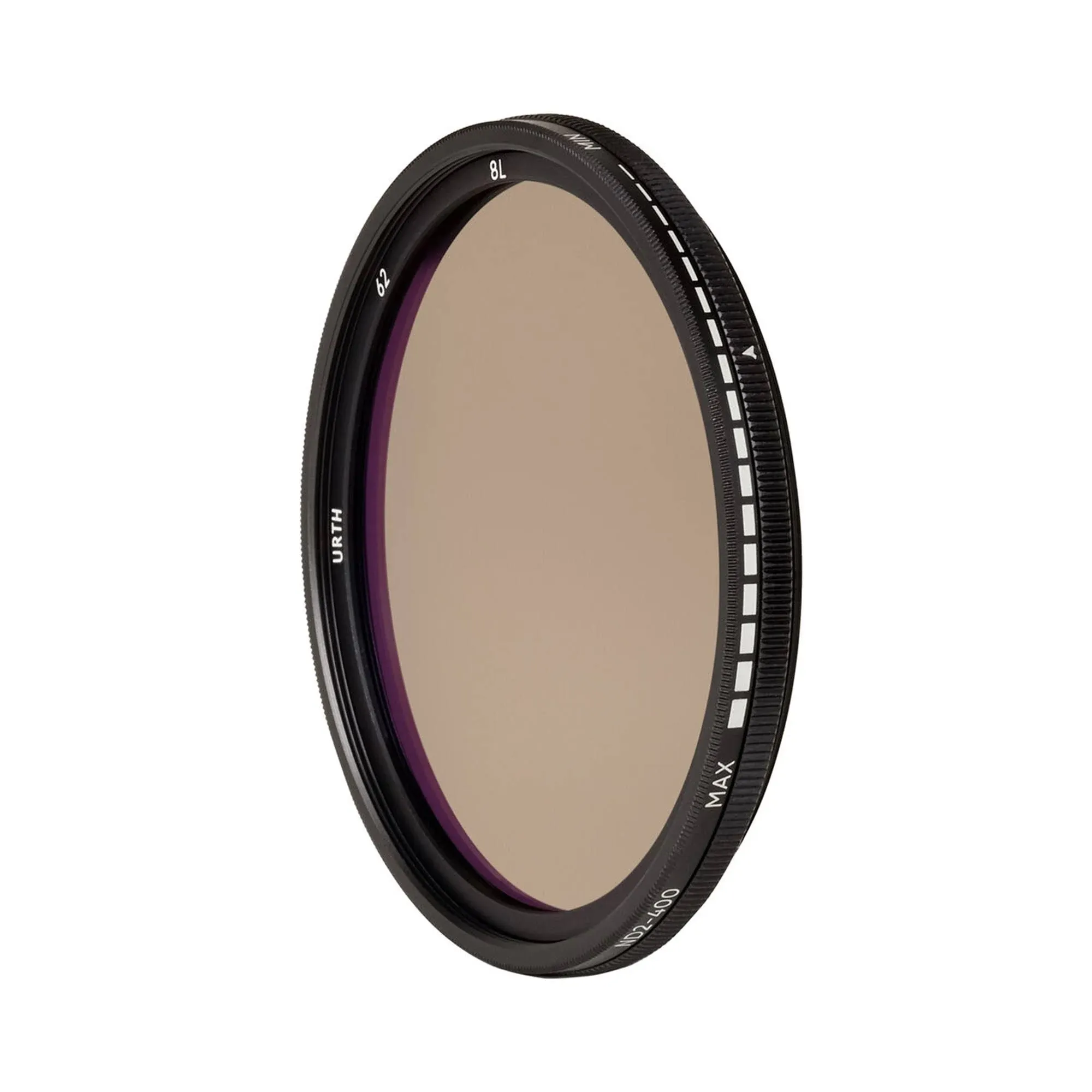 Urth ND2-400 (1-8.6 Stop) Variable ND Lens Filter (62mm)