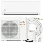 Cooper & Hunter Hyper Heat 12,000 BTU 22 SEER 12.7 HSPF4 230V Ductless Mini-Split Air Conditioners -22F Heat Pump with 16FT Installation Kit