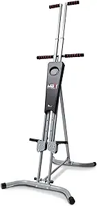 MaxiClimber 2.0 Vertical Climber ERS (Elastic Resistance System) - Easy to Assemble, Folding Exercise Machine Combines Cardio & Strength Training for a Low Impact, Full Body Workout - Free Fitness App