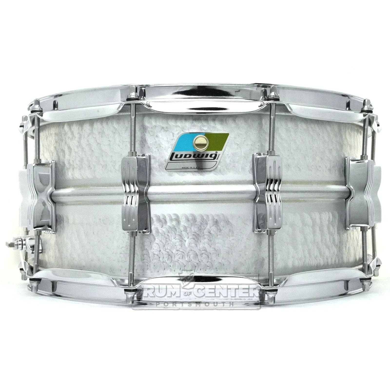 Ludwig LM405K Acrolite Hammered 6.5" x 14" Snare Drum