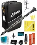 Libretto Bb Clarinet Set for Beginner and Intermediate Players, Name-Brand Mouthpiece & Reeds, Music Stand, Cleaning Kit, Instructions, Backpack Case, 5-Leg Stand, Educator-Recommended