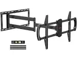 ELIVED Long Extension TV Mount for Most 42-90 Inch TV, Full Motion Wall Bracket with 40.4 inch Long Arm Articulating TV Wall Mount, Max VESA 800x400mm, Holds up to 150lbs, fits Wood Studs 12"-24".