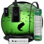 Green Blob Outdoors New Underwater Fishing Light 110 Volt for Docks, LED with Photocell Timer & Remote Control 7500/15000/30000 Lumen Fish Attracting Light, Snook, Crappie, Made in Texas