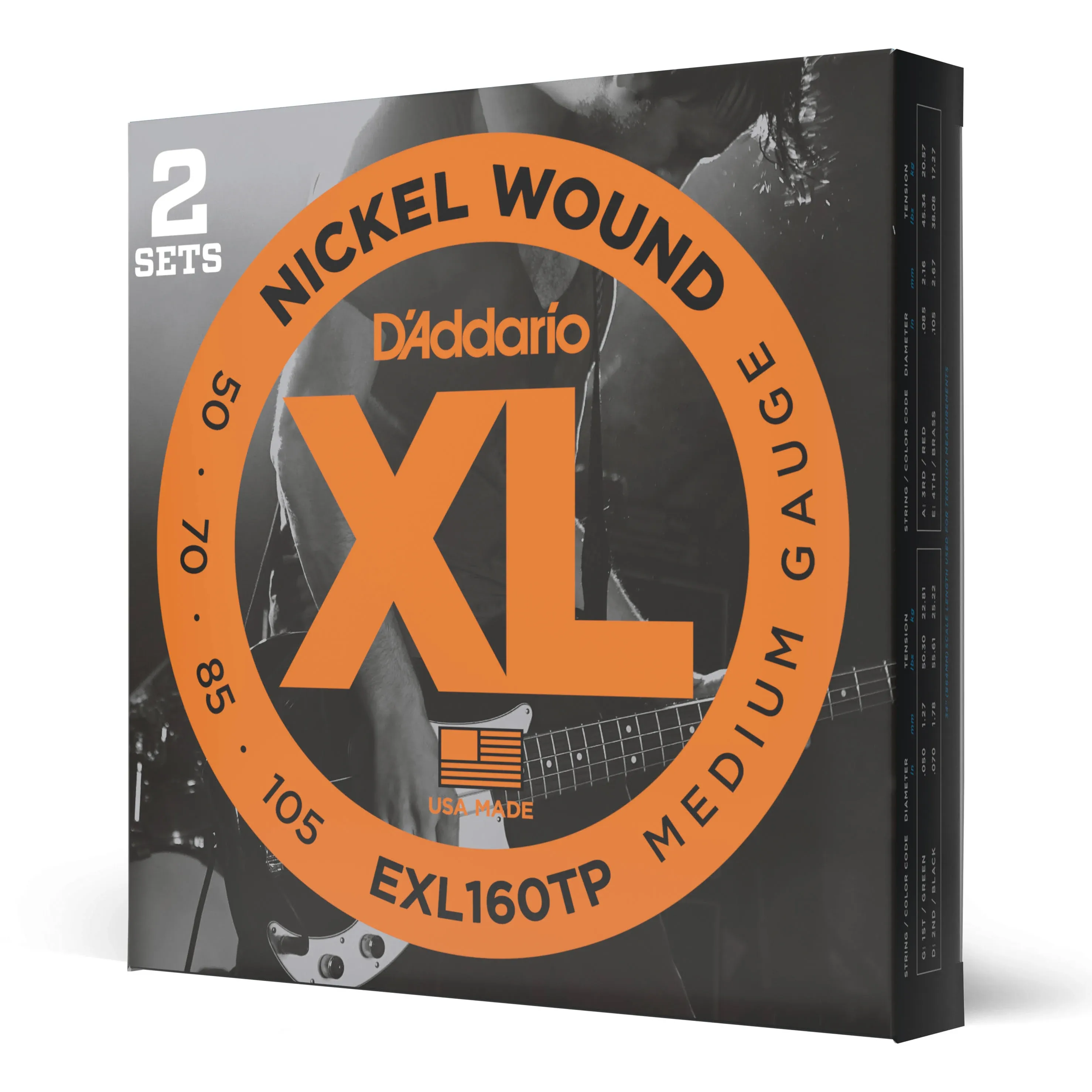 D`Addario EXL160TP