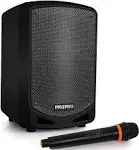 Pyle Compact &amp; Portable Bluetooth PA Speaker - Karaoke + Wireless Microphone