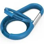 New Belkin AirTag Secure Holder with Carabiner, Blue