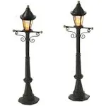 Set of 2 Department 56 Village Uptown Street Lights