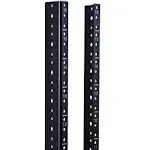 16U Vertical Server Rack Rail Pair Kit, DIY Rack Build, 12-24 Screws x64