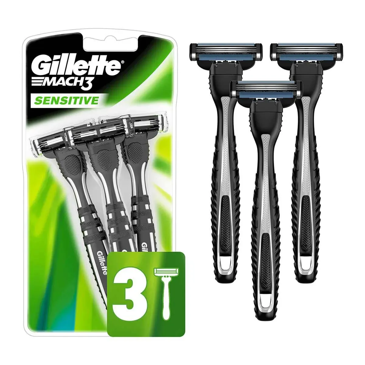 Gillette Mach3 Sensitive Disposable Razors