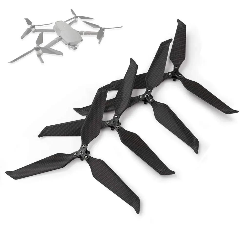 Compatible with DJI Mavic 2 Pro Carbon Fiber Propellers 8743 Quiet Props 3