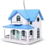 Vandue Outdoor Wooden Birdhouse, Bird-Friendly Perch - Ocean Bungalow