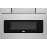 Sharp Microwave Drawer Oven, 24 IN. 1.2 CU. FT. 1000W Stainless Steel