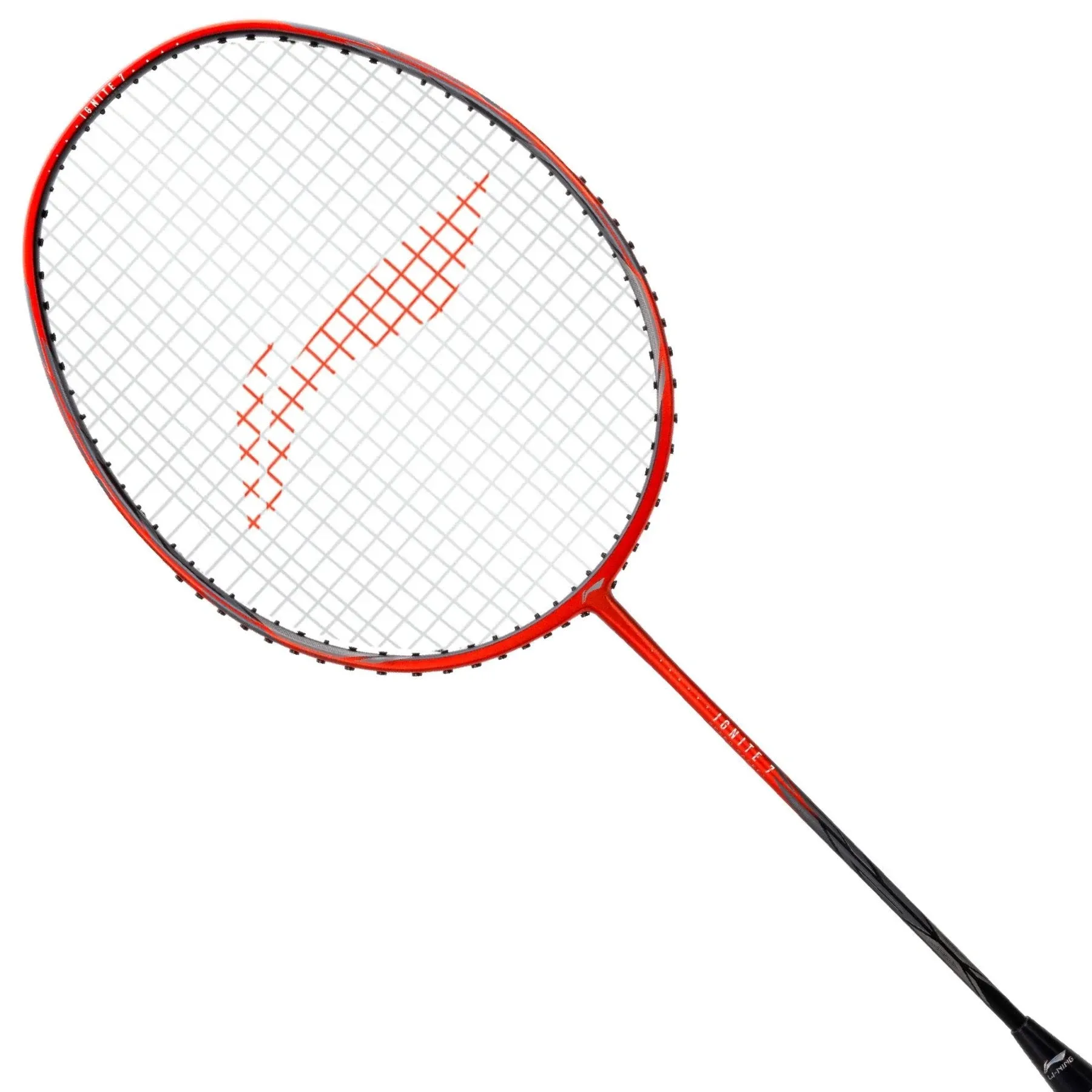 Li-Ning Ignite 7 Speed Badminton Racket- Carbon Fibre - Strung - 77 Grams. - Free ...