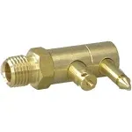 Pactrade Marine Gas Fuel Brass Tank Adapter OMC/SUZUKI Male Connector 1/4&#034; NPT