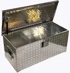 Polaris Sportsman / Sportsman Touring Diamond Plate Aluminum Tool Box Large 31"" by Hornet Outdoors