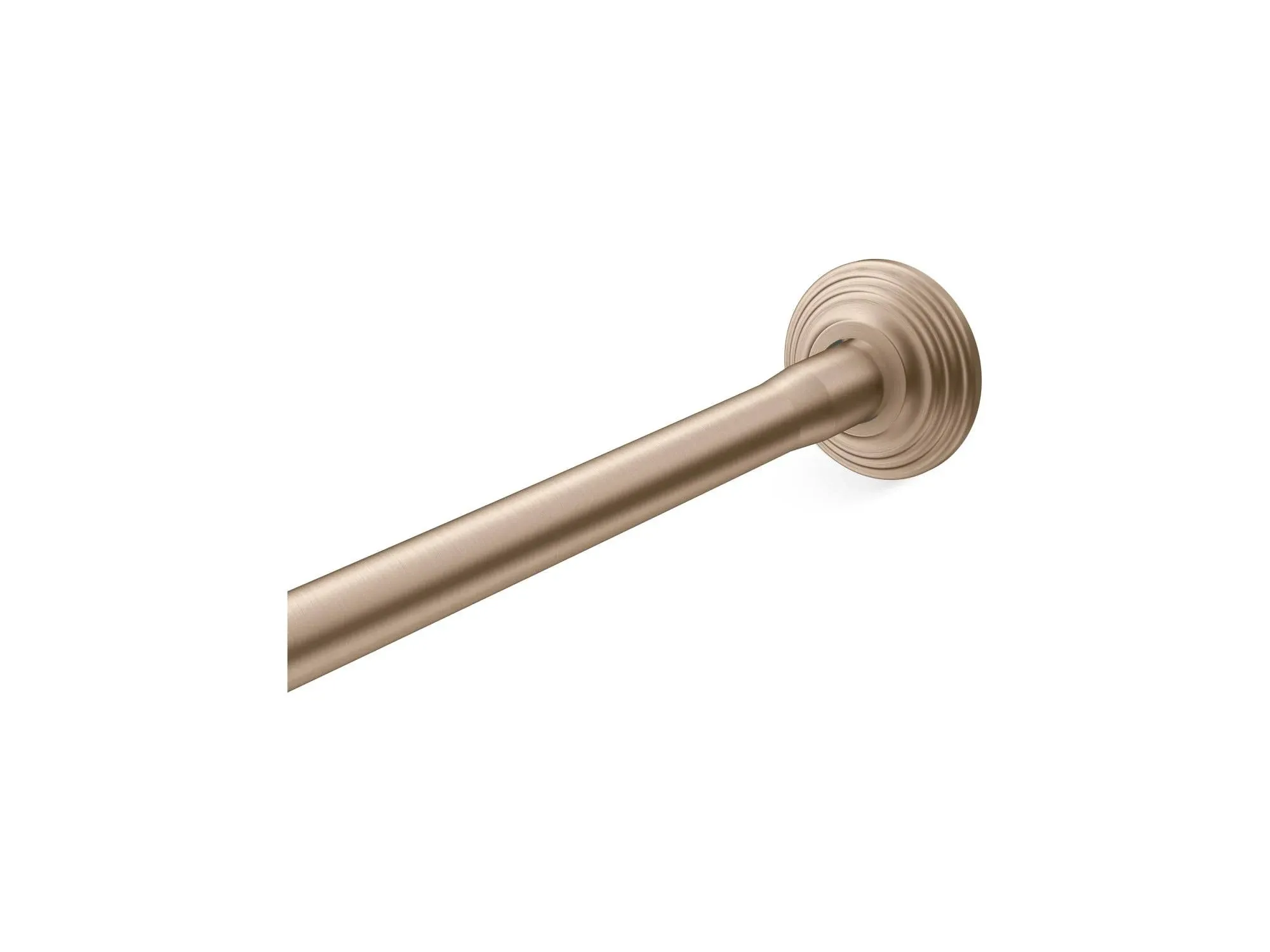 Kohler K-9349-BV Vibrant Brushed Bronze Expanse Curved Shower Rod - Traditional ...