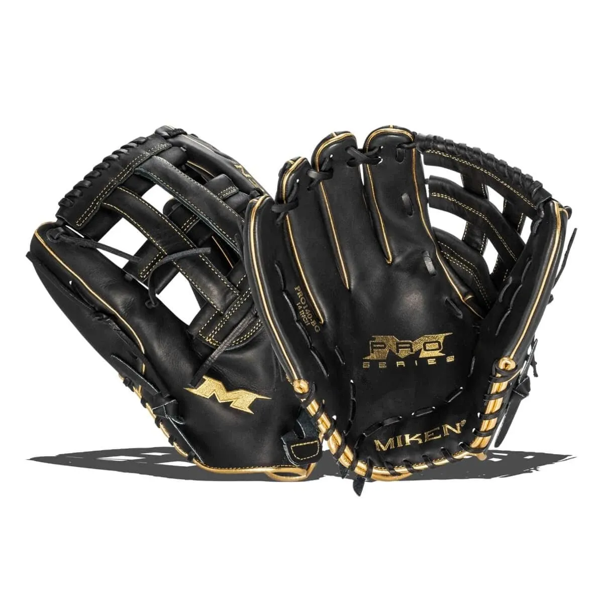 Miken Gold Pro Series 13 inch PRO130-BG Slowpitch Softball Glove