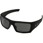 Oakley - OO9253 Matte Black/Grey Rectangle Men Sunglasses - 61mm