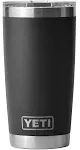 YETI Rambler 20 Oz Tumbler with MagSlider Lid in Black