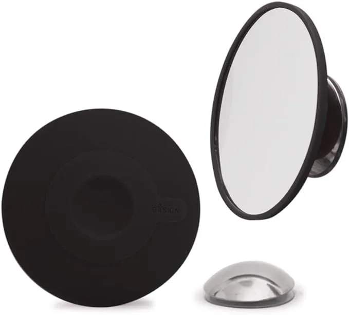 Bosign Cosmetic Mirror 15 x Magnification with Magnetic Extension Bar Black