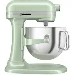 KitchenAid NEW 7 Quart Bowl Lift Stand Mixer with Double Flex Edge Beater KSM70SK, Pistachio