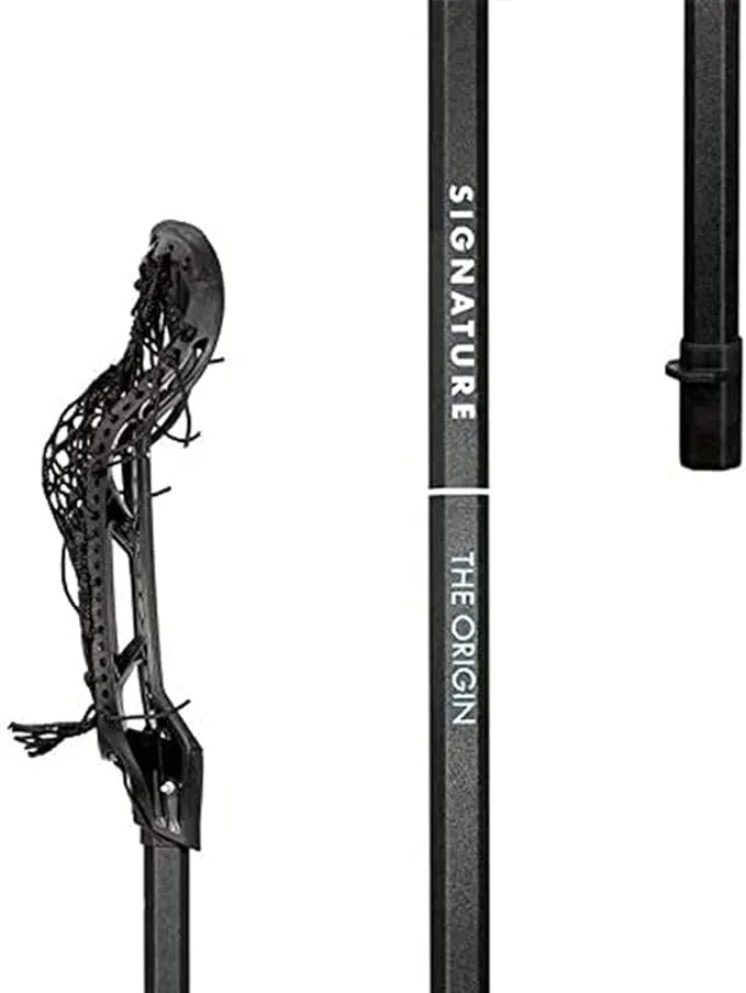 Signature Lacrosse / The Origin / Universal Complete Stick / 32" / Women’s / Black | Attack, Middie, & Defense