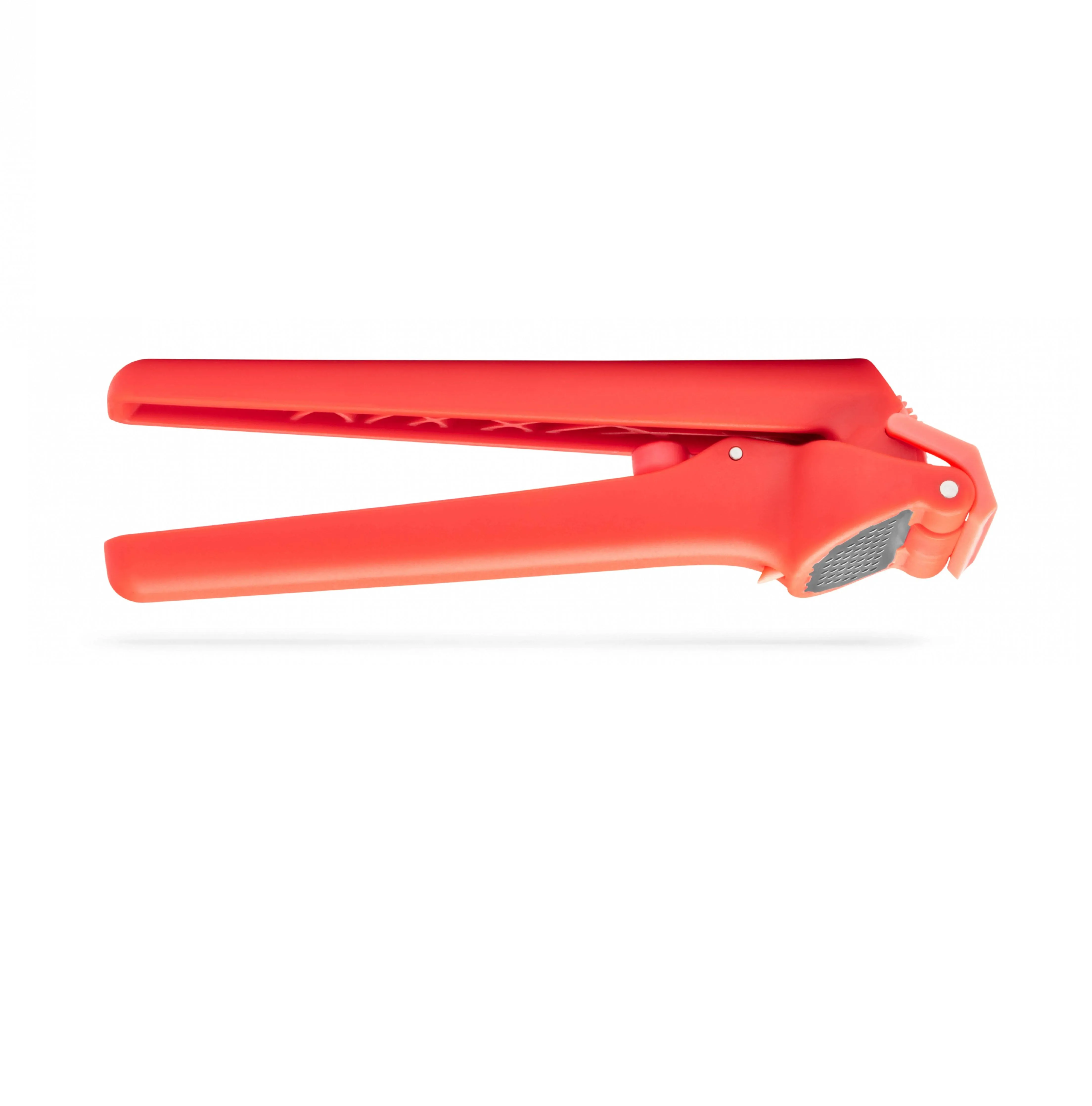 Dreamfarm Garject Lite-Self-Cleaning Garlic Press with Peel Eject, Nylon (Red)