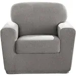 SureFit Cedar Stretch Texture Two Piece Slipcover