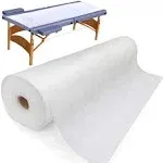 Pandaspa Disposable Non Woven Bed Sheet Roll 30 Gsm Precut Hole Massage Table Pa