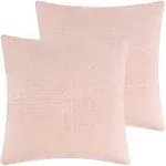 Levtex Home, Cross Stitch Euro Sham, Set of 2