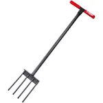 All Steel Spading Fork with T-Style Handle