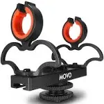 Movo Photo SM6 Dual Shockmount for Shotgun Microphones