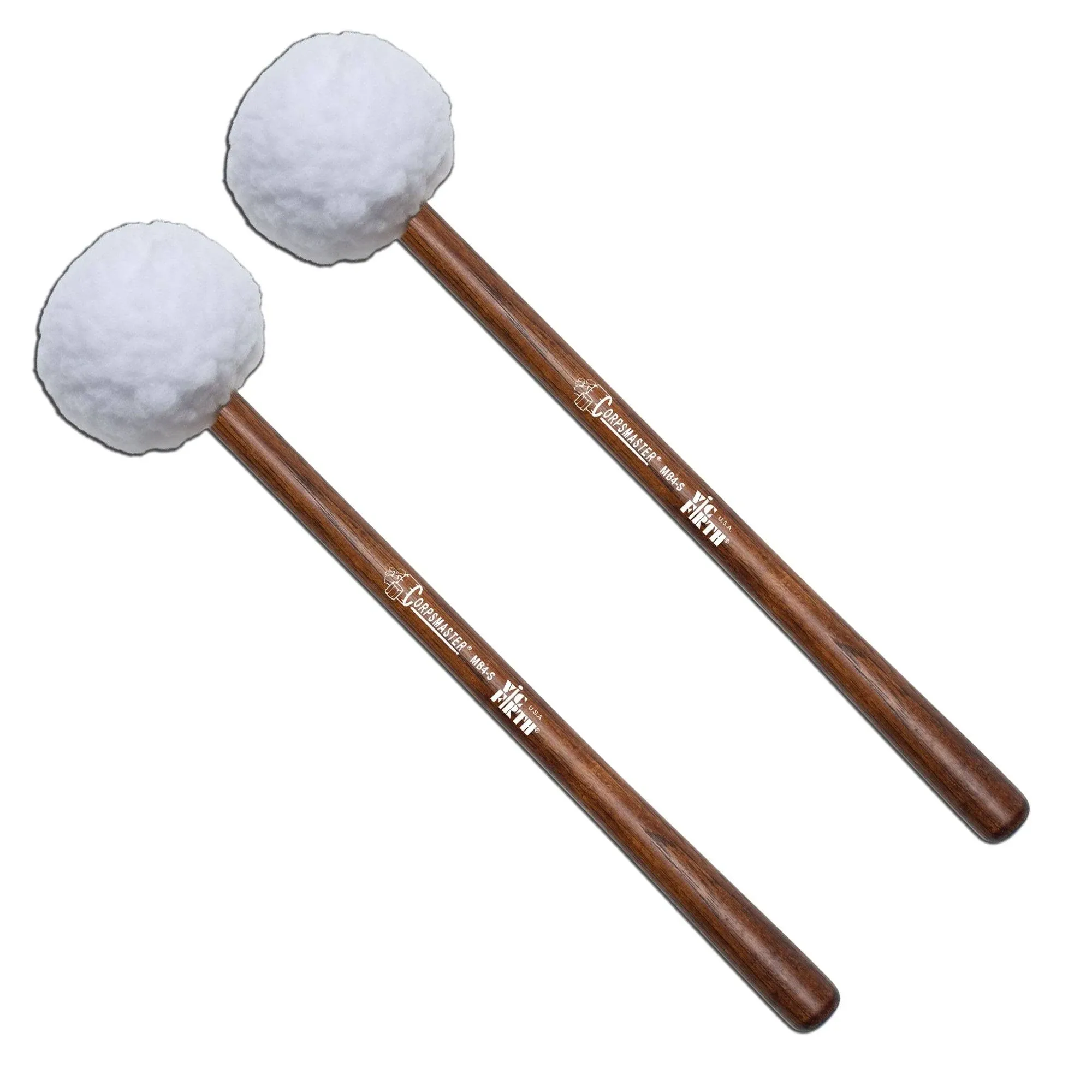 Vic Firth Corpsmaster Marching Bass Mallets Soft Extra Large