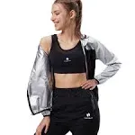 HOTSUIT Sauna Suit for Women Sweat Suits Gym Workout Exercise Sauna Jacket Pant Full Body